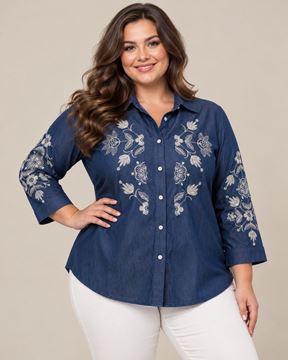 Immagine di QUALITY DESIGN DENIM SHIRT